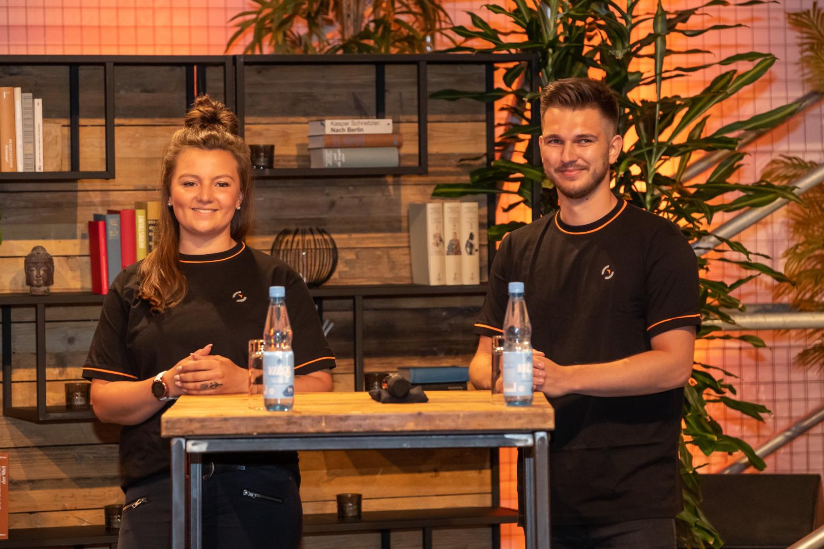 Natascha Engel und Bjoern Elischer